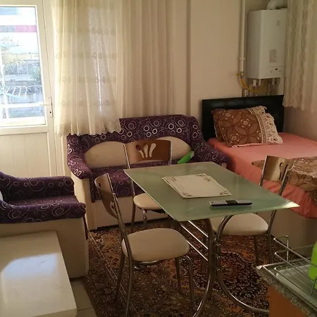 A With A Double Bed And A Balcony Mugla